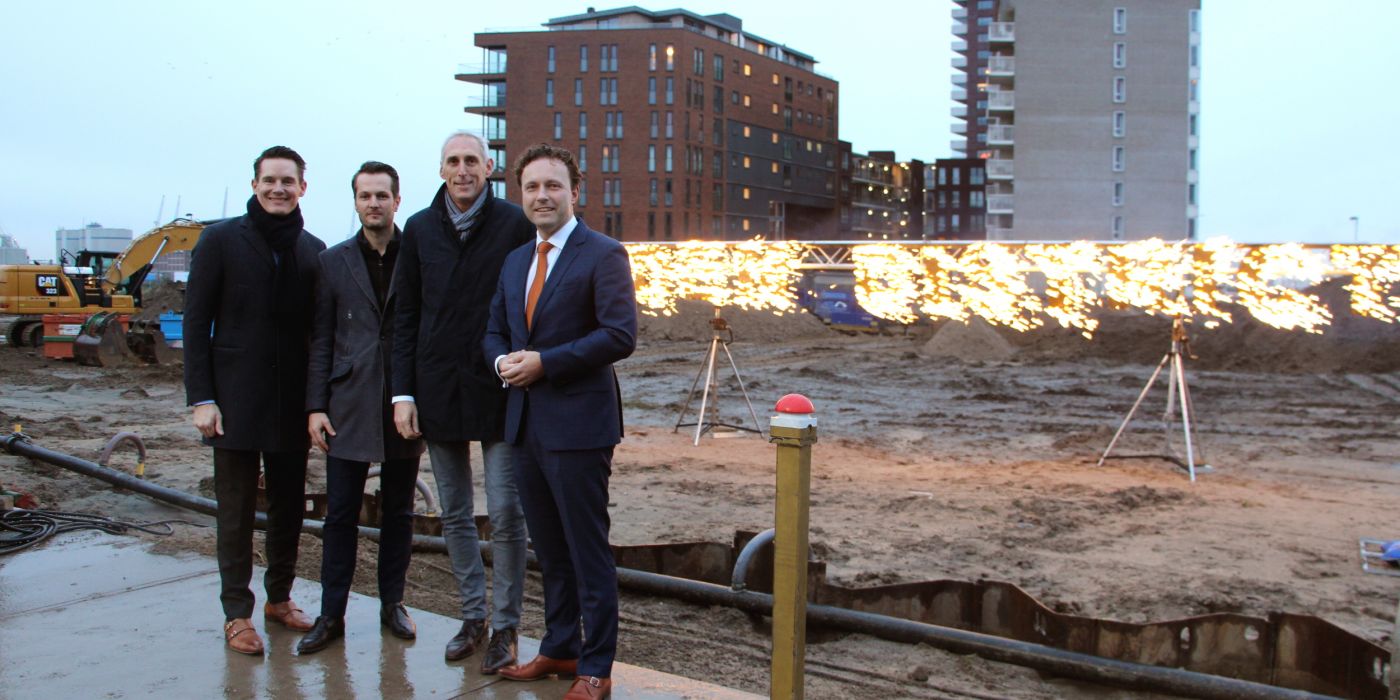 Er wordt weer gebouwd in het Rotterdamse Lloydkwartier