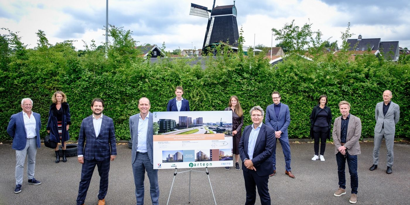 163 sociale huurwoningen in De Zaanse Helden
