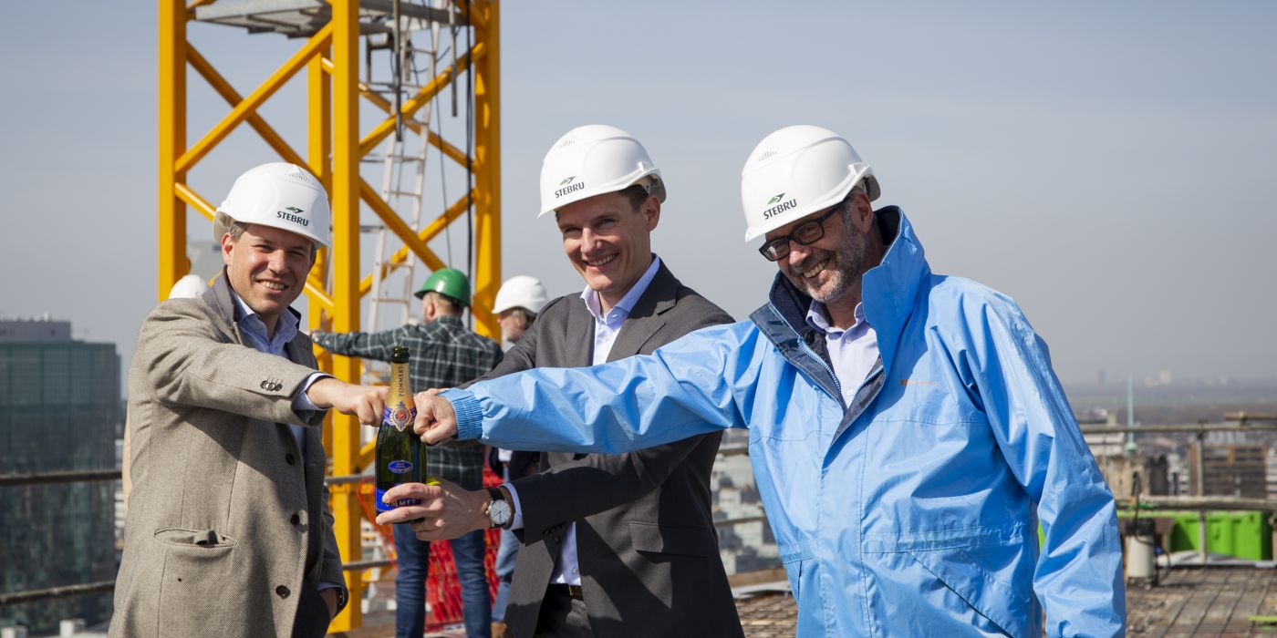 OurDomain Rotterdam Blaak bereikt hoogste punt