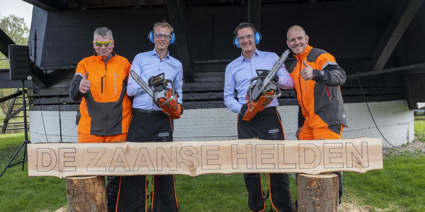 Goede samenwerking leidt tot feestelijke start bouw De Zaanse Helden