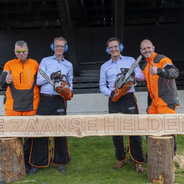 Goede samenwerking leidt tot feestelijke start bouw De Zaanse Helden