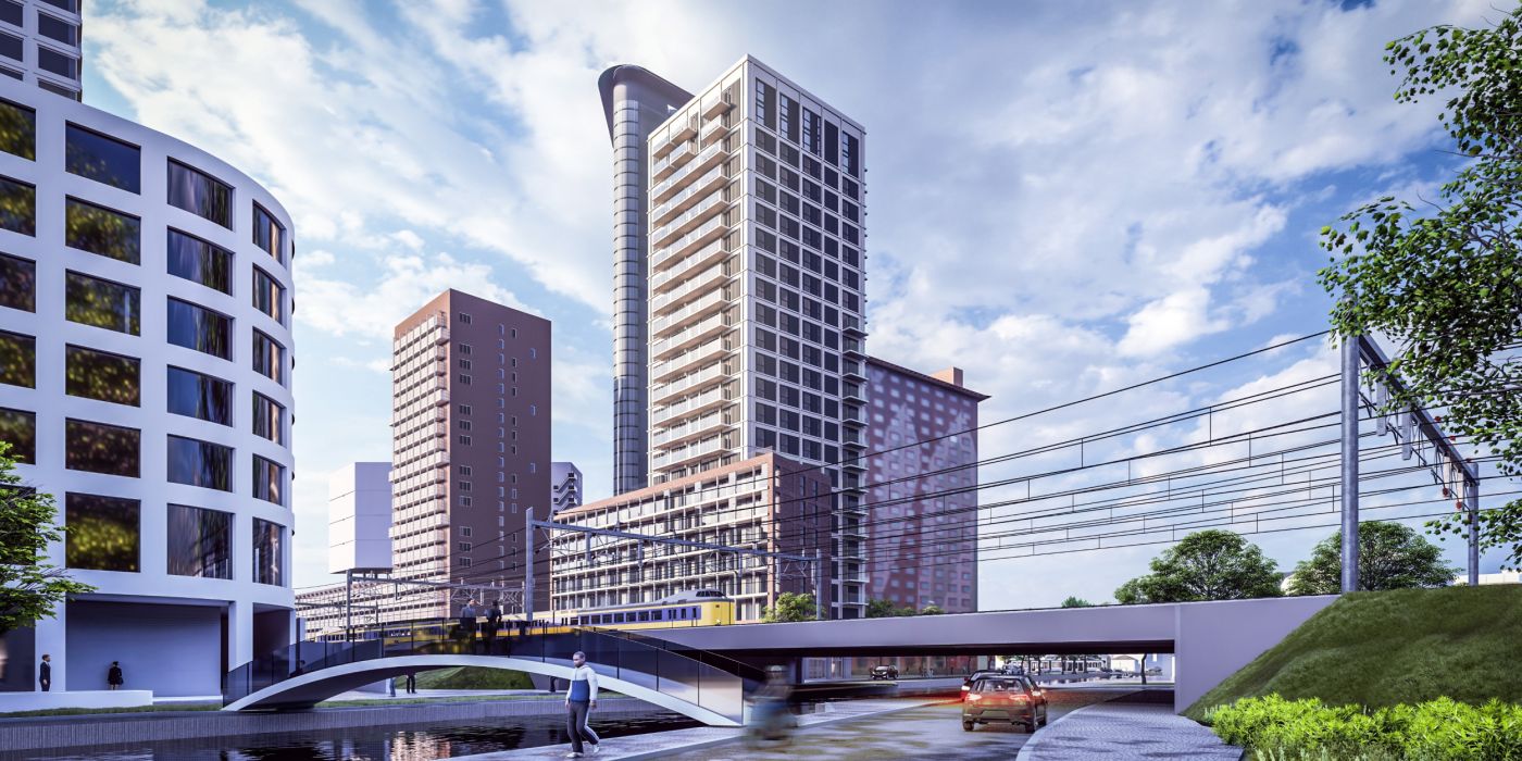 Staedion en Stebru tekenen samenwerkingsovereenkomst nieuwbouw Vlietpoort