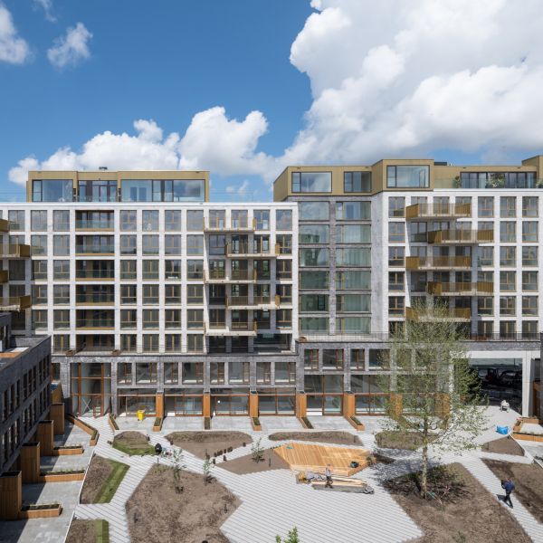 Blauwhoed en Stebru voltooien 95 woningen op de Lloydpier in Rotterdam 