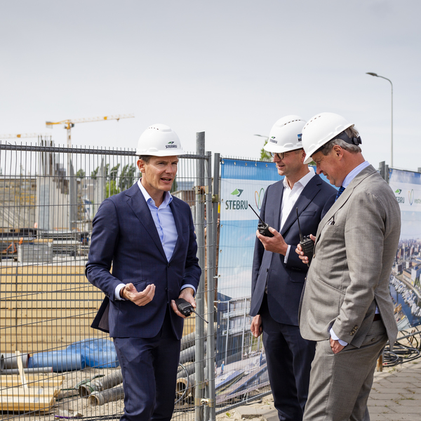 Feestelijke start bouw Frank is een Binck in Den Haag  : Feestelijke start bouw Frank is een Binck in Den Haag 